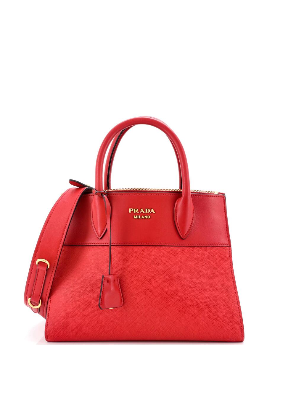Prada Paradigme Tote Saffiano With City #265806P11B